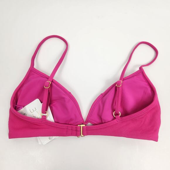 L*Space Helena Bikini Top in Bougainvillea Pink Size Small NWT - Picture 4 of 6